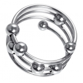 Большое металлическое кольцо под головку пениса - ToyFa - купить с доставкой в Нефтекамске