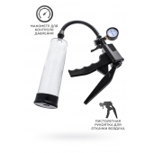 Прозрачная механическая помпа для пениса Viggo - Sexus - в Нефтекамске купить с доставкой