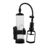 Прозрачная вакуумная помпа с вибрацией Vibrating Penis Pump - Dream Toys - в Нефтекамске купить с доставкой