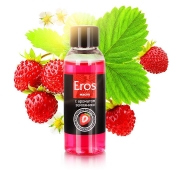 Массажное масло Eros fantasy с ароматом земляники - 50 мл. - Биоритм - купить с доставкой в Нефтекамске