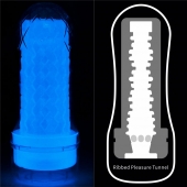 Светящийся в темноте мастурбатор Lumino Play Masturbator Ribbed - Lovetoy - в Нефтекамске купить с доставкой