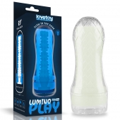 Светящийся в темноте мастурбатор Lumino Play Masturbator Ribbed - Lovetoy - в Нефтекамске купить с доставкой