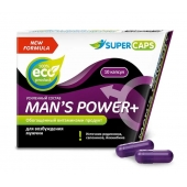 Возбуждающее средство для мужчин Mans Power plus - 10 капсул (0,35 гр.) +1 в подарок - SuperCaps - купить с доставкой в Нефтекамске