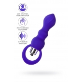 Фиолетовая анальная вибровтулка Curvy - 14 см. - ToyFa в Нефтекамске Фиолетовая анальная вибровтулка Curvy - 14 см. - ToyFa