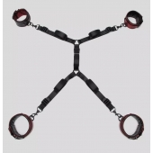Изысканный набор фиксаций на кровати Reversible Under Mattress Restraint Set - Fifty Shades of Grey - купить с доставкой в Нефтекамске