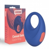 Синее эрекционное кольцо RRRING Casual Date Cock Ring - FeelzToys - в Нефтекамске купить с доставкой