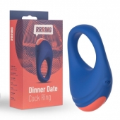 Синее эрекционное кольцо RRRING Dinner Date Cock Ring - FeelzToys - в Нефтекамске купить с доставкой