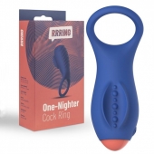 Синее эрекционное кольцо RRRING One Nighter Cock Ring - FeelzToys - в Нефтекамске купить с доставкой