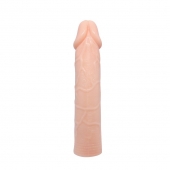 Удлиняющая насадка на пенис Deep Love - 21,5 см. - Baile - в Нефтекамске купить с доставкой