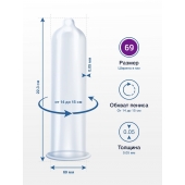 Презервативы MY.SIZE размер 69 - 10 шт. - My.Size - купить с доставкой в Нефтекамске