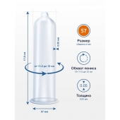 Презервативы MY.SIZE размер 57 - 3 шт. - My.Size - купить с доставкой в Нефтекамске