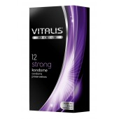 Презервативы с утолщённой стенкой VITALIS PREMIUM strong - 12 шт. - Vitalis - купить с доставкой в Нефтекамске