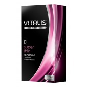 Ультратонкие презервативы VITALIS PREMIUM super thin - 12 шт. - Vitalis - купить с доставкой в Нефтекамске