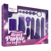 Эротический набор Toy Joy Mega Purple - Toy Joy - купить с доставкой в Нефтекамске