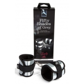 Серо-черные наручники Totally His - Fifty Shades of Grey - купить с доставкой в Нефтекамске