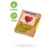 Экологически чистые презервативы Masculan Organic - 3 шт. - Masculan - купить с доставкой в Нефтекамске