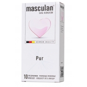 Супертонкие презервативы Masculan Pur - 10 шт. - Masculan - купить с доставкой в Нефтекамске