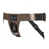 Бронзовый пояс для насадок Curious Harness - Strap-on-me - купить с доставкой в Нефтекамске