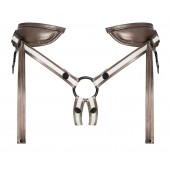 Бронзовый пояс для насадок Desirous Harness - Strap-on-me - купить с доставкой в Нефтекамске