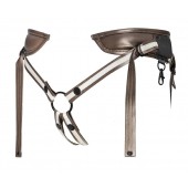 Бронзовый пояс для насадок Desirous Harness - Strap-on-me - купить с доставкой в Нефтекамске