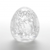 Мастурбатор-яйцо Keith Haring EGG DANCE - Tenga - в Нефтекамске купить с доставкой