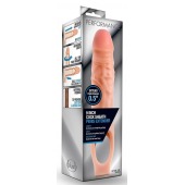 Телесная насадка на пенис 9 Inch Cock Sheath Extender - 22,2 см. - Blush Novelties - в Нефтекамске купить с доставкой