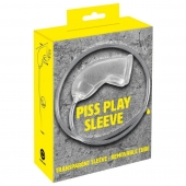 Прозрачная насадка на пенис Piss Play Sleeve для игр с мочеиспусканием - Orion - купить с доставкой в Нефтекамске