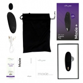 Черный вибратор в трусики We-Vibe Moxie+ - We-vibe