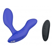 Синий анальный вибратор We-Vibe Vector+ - We-vibe - в Нефтекамске купить с доставкой