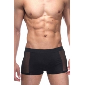 Черные мужские трусы-боксеры с прозрачными вставками по бокам - La Blinque купить с доставкой Черные мужские трусы-боксеры с прозрачными вставками по бокам - La Blinque купить с доставкой