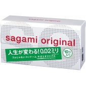 Ультратонкие презервативы Sagami Original 0.02 - 10 шт. - Sagami - купить с доставкой в Нефтекамске