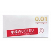 Ультратонкие презервативы Sagami Original 0.01 - 20 шт. - Sagami - купить с доставкой в Нефтекамске