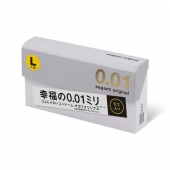 Презервативы Sagami Original 0.02 L-size увеличенного размера - 5 шт. - Sagami - купить с доставкой в Нефтекамске