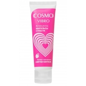 Возбуждающий гель на водно-силиконовой основе Cosmo Vibro с ароматом земляники - 50 гр. - Биоритм - купить с доставкой в Нефтекамске