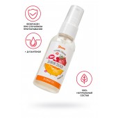 Съедобная гель-смазка Yovee «Двойной соблазн» с Д-пантенолом и вкусом клубники и дыни - 50 мл. - ToyFa - купить с доставкой в Нефтекамске