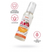 Съедобная гель-смазка Yovee «Двойной соблазн» с Д-пантенолом и вкусом клубники и дыни - 100 мл. - ToyFa - купить с доставкой в Нефтекамске