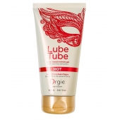 Интимный гель на водной основе Lube Tube Hot с разогревающим эффектом - 150 мл. - ORGIE - купить с доставкой в Нефтекамске