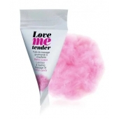 Съедобное согревающее массажное масло Love Me Tender Cotton Candy с ароматом сладкой ваты - 10 мл. - Love to Love - купить с доставкой в Нефтекамске