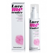 Съедобное согревающее массажное масло Love Me Tender Cotton Candy с ароматом сладкой ваты - 100 мл. - Love to Love - купить с доставкой в Нефтекамске