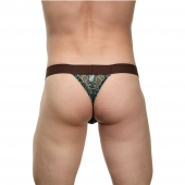 Сексуальные трусы-тонги с леопардовым принтом - La Blinque купить с доставкой Сексуальные трусы-тонги с леопардовым принтом - La Blinque купить с доставкой