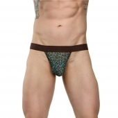 Сексуальные трусы-тонги с леопардовым принтом - La Blinque купить с доставкой Сексуальные трусы-тонги с леопардовым принтом - La Blinque купить с доставкой