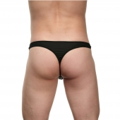 Мужские трусы-тонги с принтом в виде букв - La Blinque купить с доставкой Мужские трусы-тонги с принтом в виде букв - La Blinque купить с доставкой