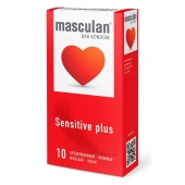 Презервативы Masculan Sensitive plus - 10 шт. - Masculan - купить с доставкой в Нефтекамске