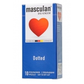 Презервативы с пупырышками Masculan Dotted - 10 шт. - Masculan - купить с доставкой в Нефтекамске