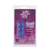 Голубая насадка с шипами и шишечками LUST CLUSTER - Dream Toys - в Нефтекамске купить с доставкой
