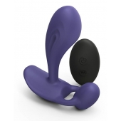 Темно-синий вибромассажер Witty P G Vibrator with Remote Control - Love to Love - в Нефтекамске купить с доставкой