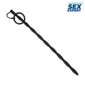 Черный стимулятор уретры Sex Expert - Sex Expert - купить с доставкой в Нефтекамске