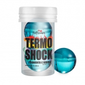 Интимный гель Termo Shock Hot Ball с разогревающе-покалывающим эффектом (2 шарика по 3 гр.) - HotFlowers - купить с доставкой в Нефтекамске