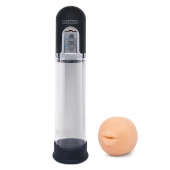 Автоматическая вакуумная помпа-мастурбатор Blowjob Auto Sucker Penis Enlarger Pump - Lux Fetish - в Нефтекамске купить с доставкой