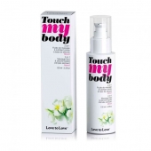 Силиконовый лубрикант 2-в-1 Touch My Body с ароматом моной - 100 мл. - Love to Love - купить с доставкой в Нефтекамске